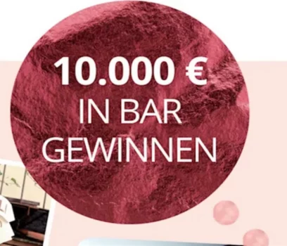 10.000 Euro in Bar gewinnen